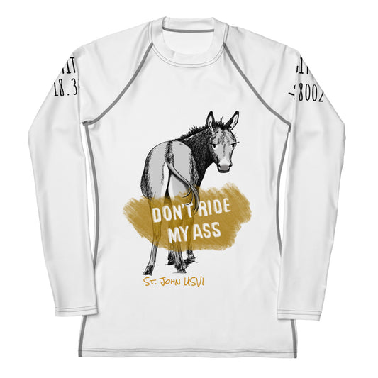 Women's Rash Guard - Donkeys