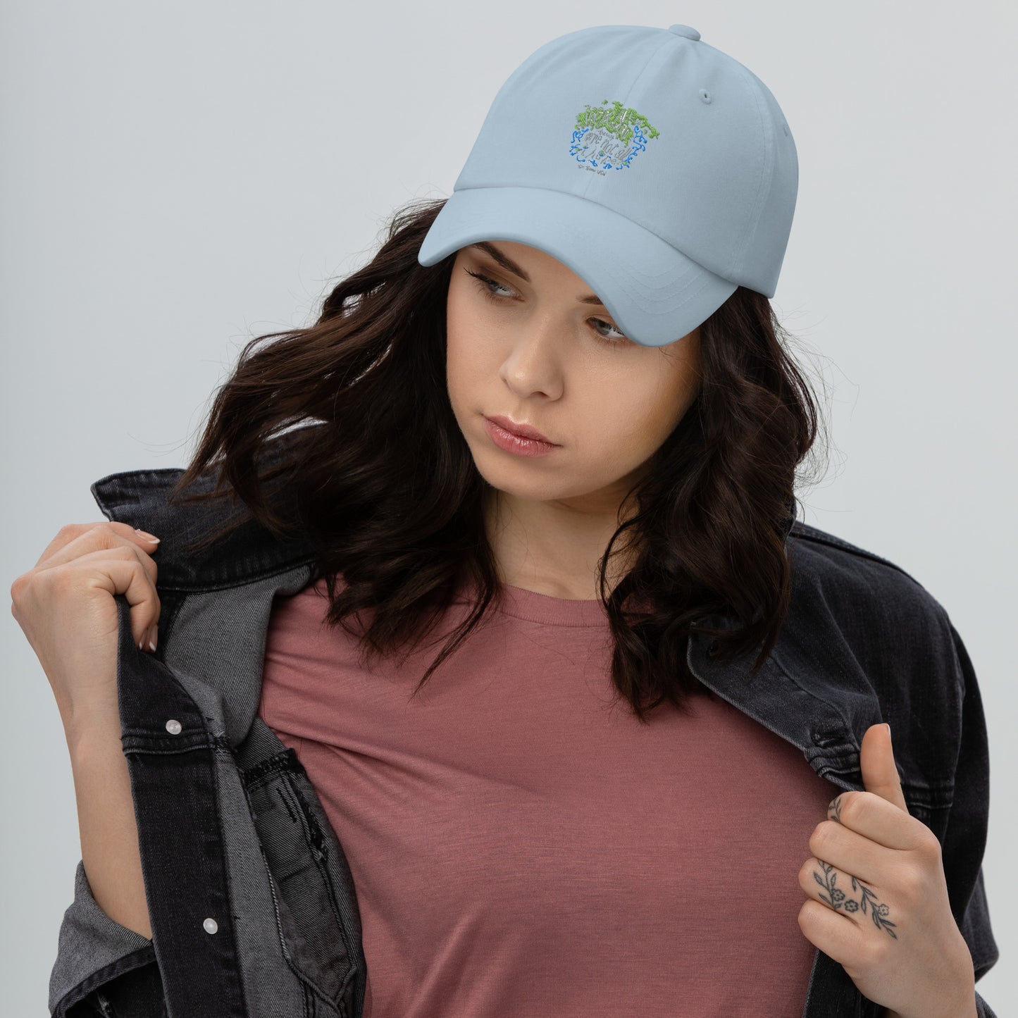 Ocean Currents Dad Hat