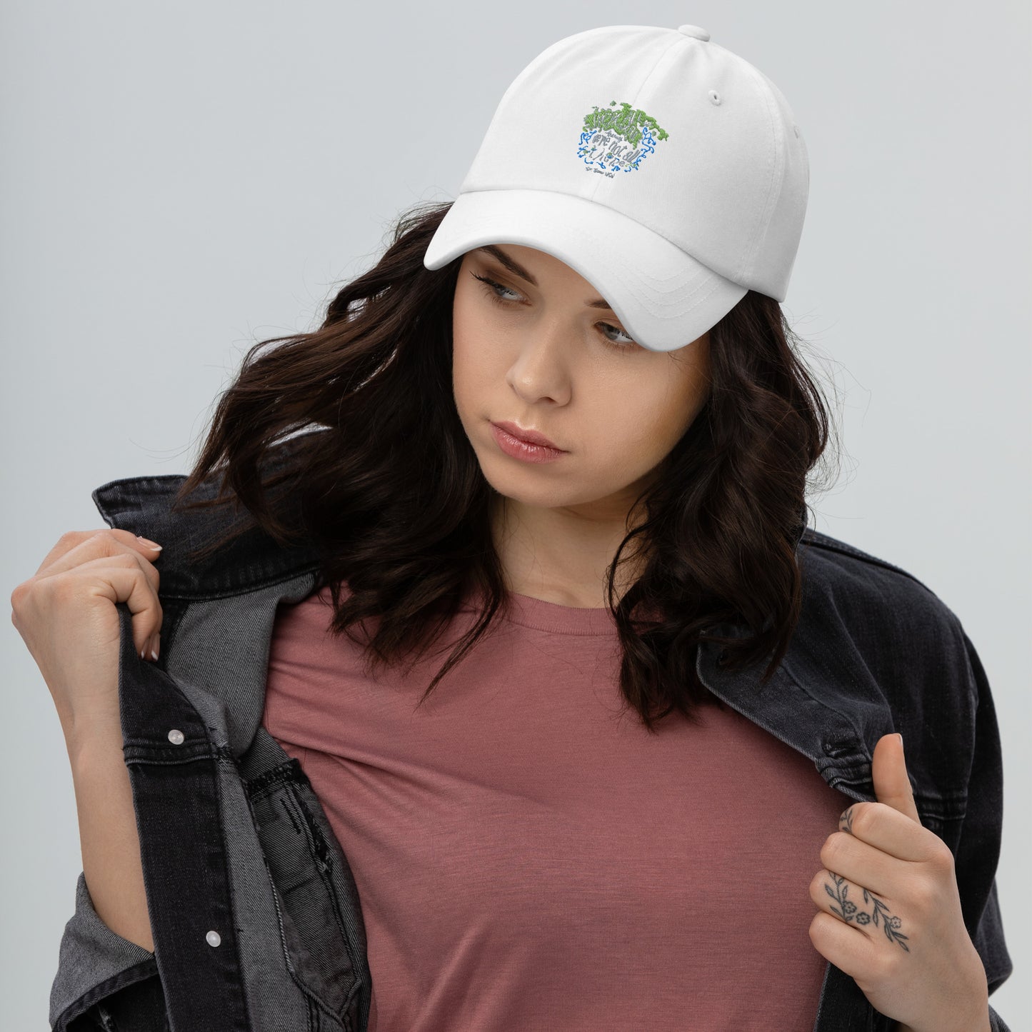 Ocean Currents Dad Hat